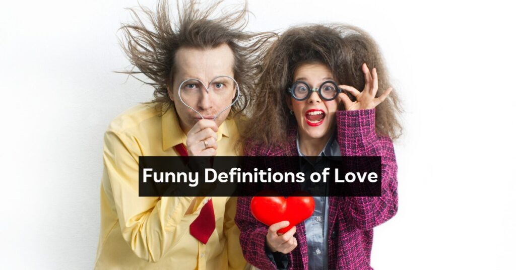 Funny Definitions of love