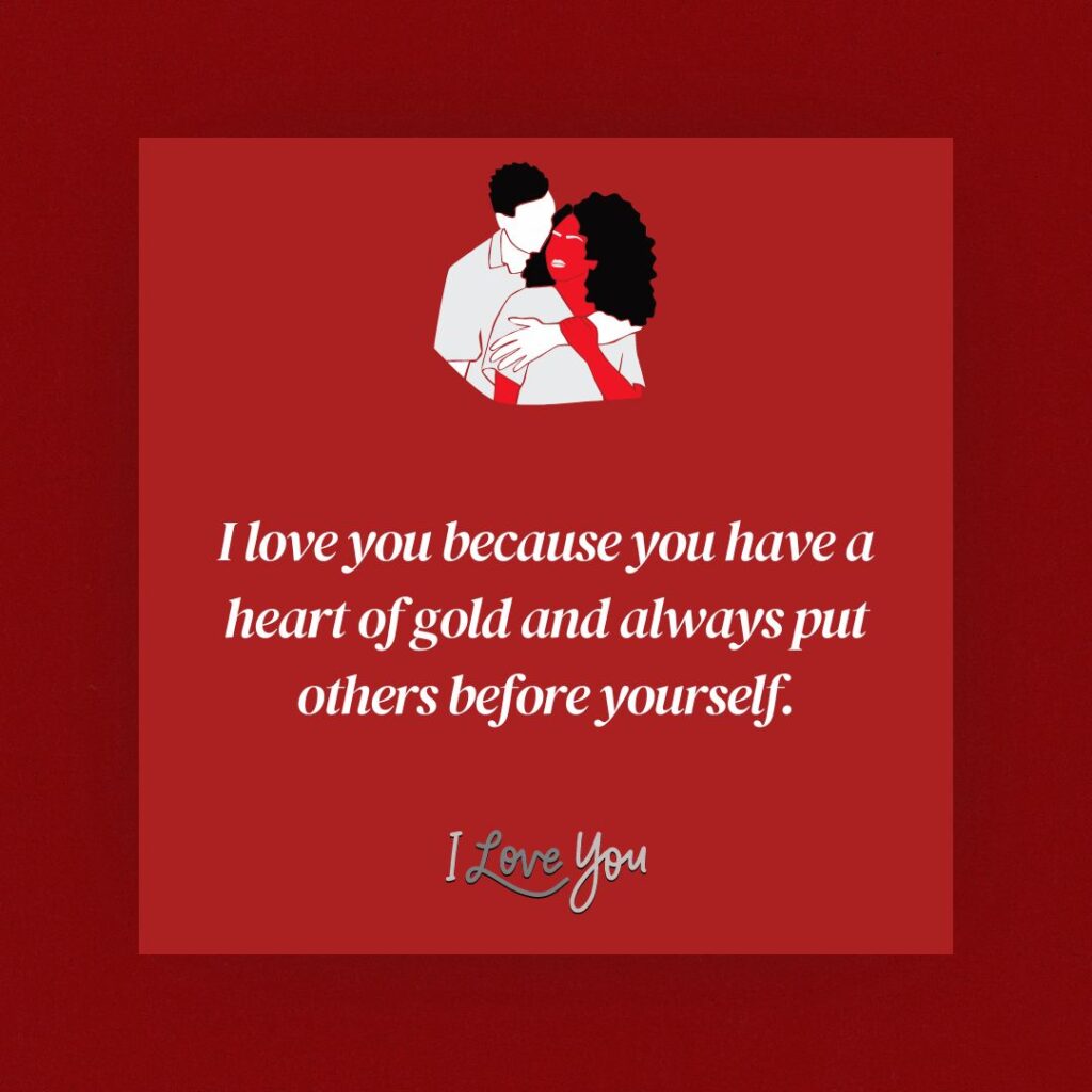 Why I Love You Quotes